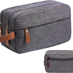 Trousse de Toilette en Cuir pour Homme